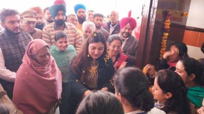 CABINET MINISTER ANMOL GAGAN MANN INAUGURATES AAM AADMI CLINICS AT VILLAGE MULANPUR GARIBDAS, NADA AND KHIZRABAD