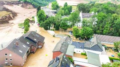 Flood-stricken Europe