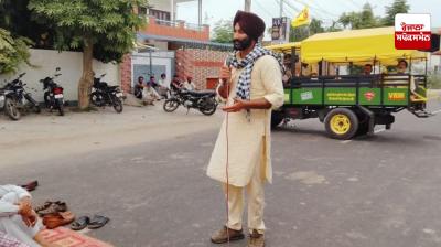 Kirti Kisan Union will help farmers whose wheat was damaged by fire and hail