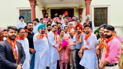 Praneet Kaur made various people from Samana, Rajpura, Derabassi join the BJP