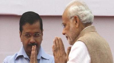 modi and kejriwal