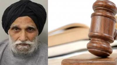 Elderly British Sikh Tarsem Singh 