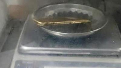  913.25 grams of gold seized at Chandigarh International Airport