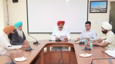 Harpal Cheema meeting with Nambadar Union