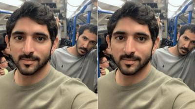 Dubai Crown Prince goes unnoticed while travelling in London metro