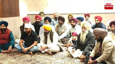 Bhagwant Maan paid obeisance at Gurdwara Sahib