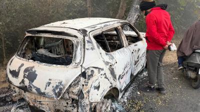 Sangrur Punjab Police employee and his mother burnt alive