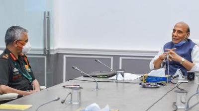 Rajnath Singh inaugurated six bridges in Jammu and Kashmir