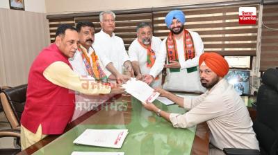 Ludhiana (West) by-election: BJP candidate Jeevan Gupta files nomination