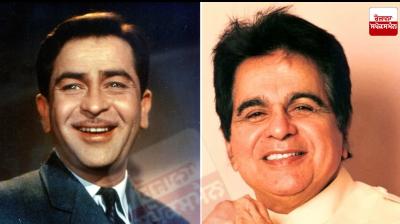 Dilip Kumar and Rajkapoor 