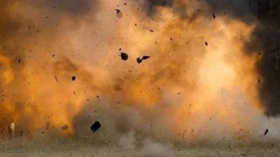 A bomb blast in Kabul