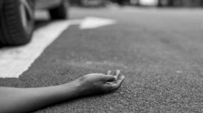 Tragic accident: High-speed truck hits bike