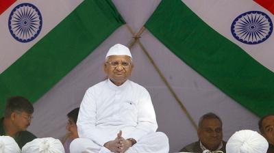 Anna Hazare hunger strike