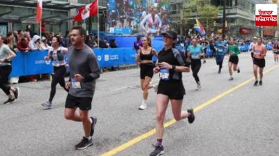 25,000 runners participated in the Vancouver Marathon