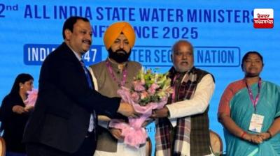 ਮੰਤਰੀ ਹਰਦੀਪ ਸਿੰਘ ਮੁੰਡੀਆ ਰਾਜਸਥਾਨ ਦੇ ਸ਼ਹਿਰ ਉਦੇਪੁਰ ਦੋ ਰੋਜ਼ਾ ਕਾਨਫ਼ਰੰਸ ’ਚ ਹਿੱਸਾ ਲੈਂਦੇ ਹੋਏ 