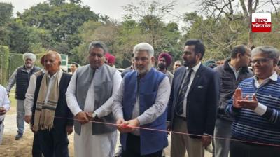 ਕੈਬਨਿਟ ਮੰਤਰੀ ਲਾਲ ਚੰਦ ਕਟਾਰੂਚਕ ‘ਛੱਤਬੀੜ ਚਿੜੀਆਘਰ’ ਜੰਗਲੀ ਜੀਵ ਹਸਪਤਾਲ ਦਾ ਉਦਘਾਟਨ ਕਰਦੇ ਹੋਏ 