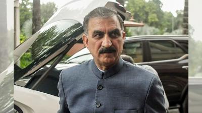 Himachal CM Sukhu's ill health, admitted to hospital