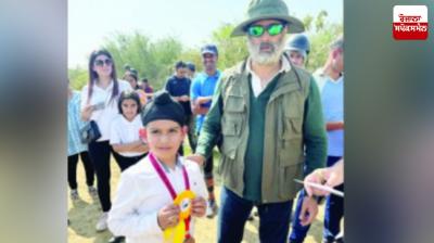 Five-year-old Farman Singh Khosa wins three medals