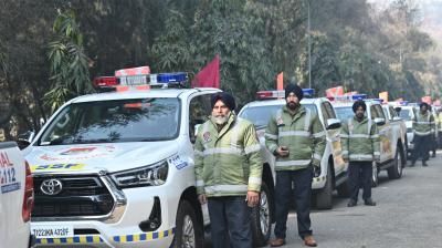 144 Hi-tech vehicles of SSF to man 5500 kilometres roads in the state News in punjabi 