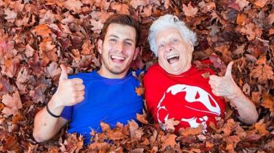 Photo shoot by 93-year-old grandmother