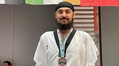 Chandeep Singh won Silver medal at 9th Para World Taekwondo Championships