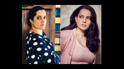 Sona Mohapatra and  Kangana Ranaut