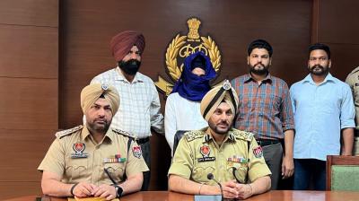 Punjab police AGTF arrests wanted BKI terrorist Charanjit Patialavi from Dera Bassi