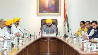  The cabinet meeting of the Mann government today 