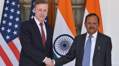 NSA Doval meets his US counterpart Sullivan in Delhi