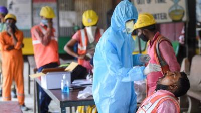 corona cases in India