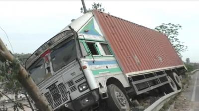  Road accident near Ladowal in Ludhiana
