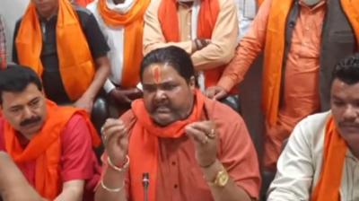 Shiv Sena president Nishant Sharma