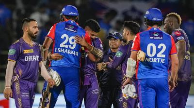 Kolkata Knight Riders crush Delhi Capitals by 106 runs 