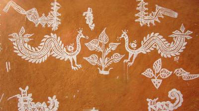 Mornias on the mud walls are no longer used by rural women