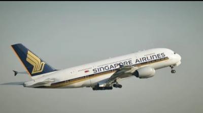 Singapore Airlines flight