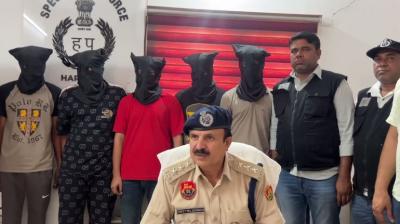 STF Arrested Five Sharp Shooters Of Lawrence Bishnoi Gang