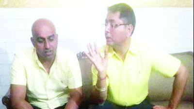 Aman Arora with a Doctor