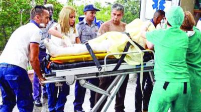 Taking injured People to hospital