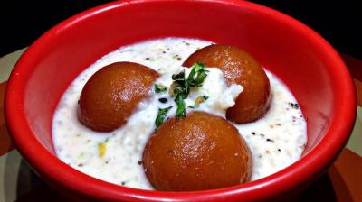 Rice Gulab Jamun