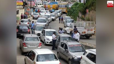 Chandigarh to Shimla Traffic Jam News in punjabi 