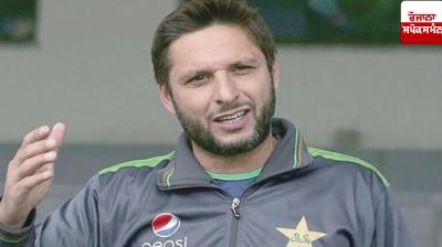 Cricketer Shahid Afridi made a controversial statement about India.
