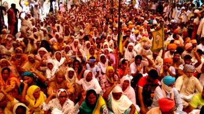 Women in farmer protest