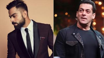 Virat Kohli, Salman Khan 