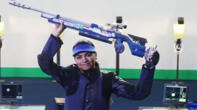 Apurvi Chandela is world number one in 10m air rifle