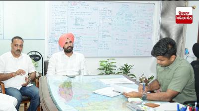 ਰਾਜਾ ਵੜਿੰਗ ਨੇ ਲੁਧਿਆਣਾ ਡੀਸੀ ਨਾਲ ਮੌਜੂਦਾ ਸਥਿਤੀ ਦੀ ਸਮੀਖਿਆ ਕੀਤੀ