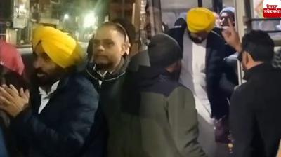 CM Bhagwant Mann reached Kurali bus stand