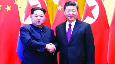 Kim Jong-un And Xi Jinping