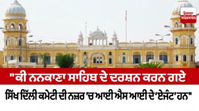 Are the Sikhs who went to visit Nankana Sahib the 'agents' of ISI in the eyes of the Delhi Committee?