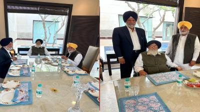 Parkash Singh Badal who reached Patiala made a big statement, held a meeting with many senior leaders