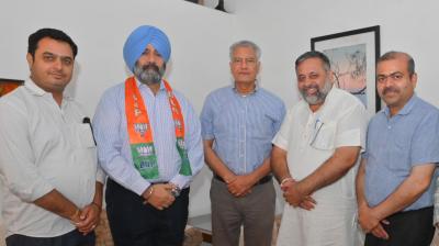 Sukhwinderpal Singh Garcha joined BJP